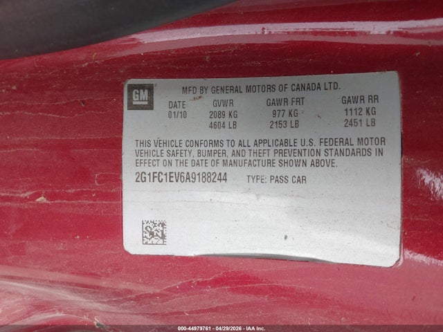 Chevrolet Camaro 2lt
