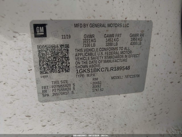 GMC Yukon 2wd Slt