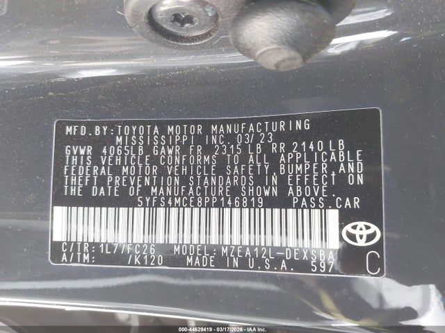Toyota Corolla Se