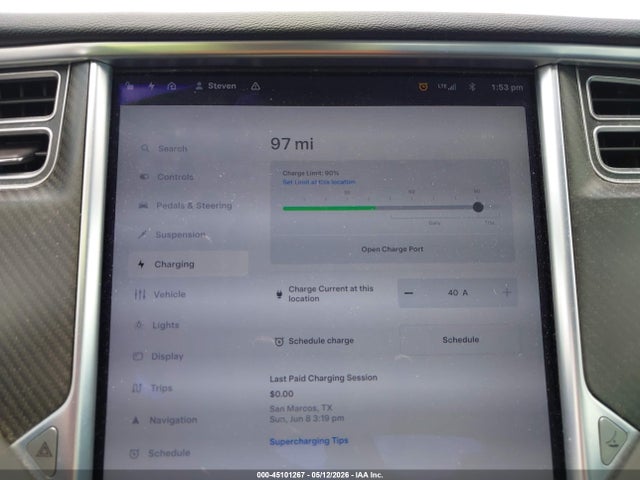 Tesla Model S P85