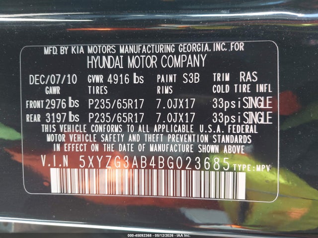 Hyundai SANTA FE Gls