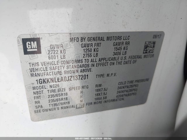 GMC Acadia Sle-2