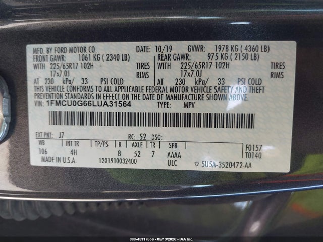 Ford Escape Se