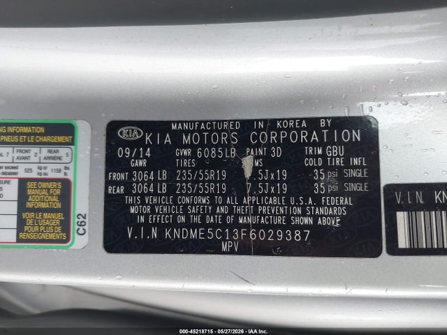 Kia Sedona Sx Luxury