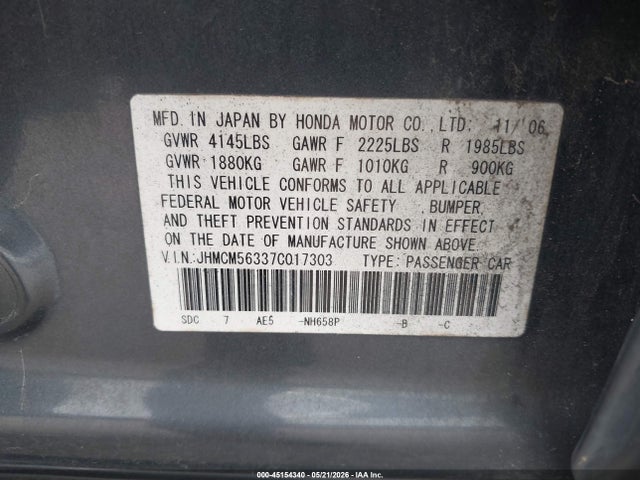 Honda Accord 2.4 Se