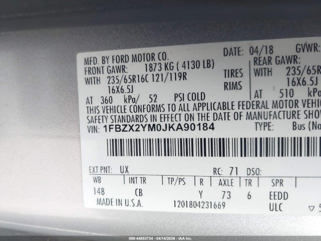 Ford Transit Xlt