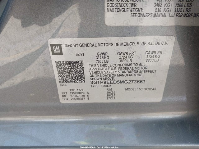GMC Sierra 1500 4wd  Short Box At4