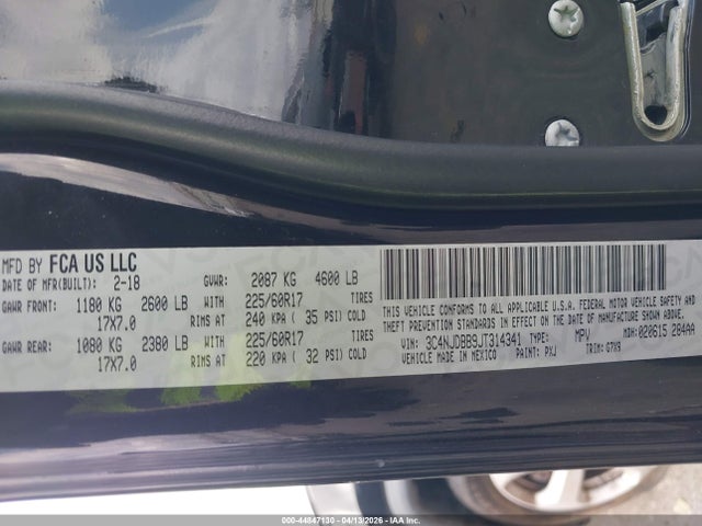 Jeep Compass Latitude 4x4