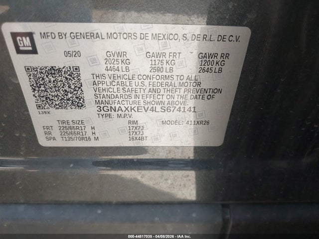 Chevrolet Equinox Fwd Lt 1.5l Turbo