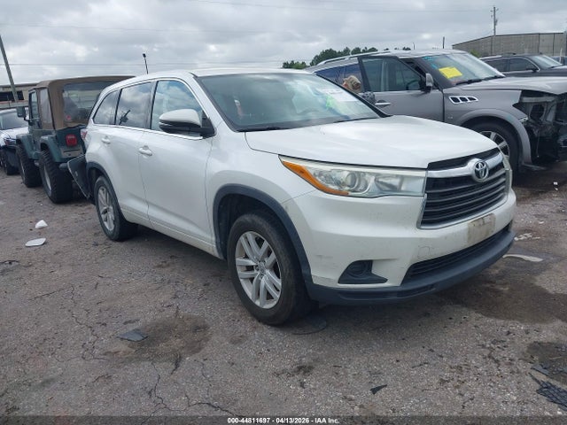 Salvage Toyota Highlander Image