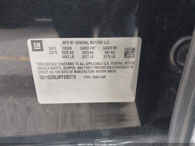 Chevrolet Malibu 1lt