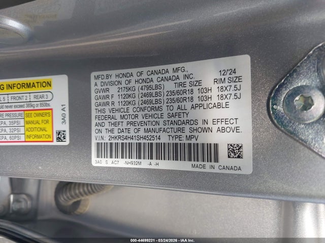 Honda CR-V Ex Awd