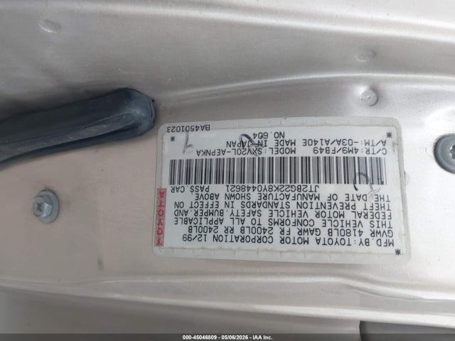Toyota Camry Le