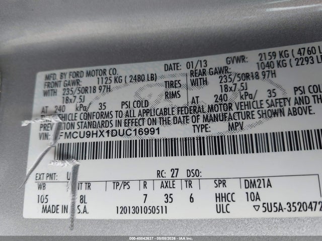 Ford Escape Sel