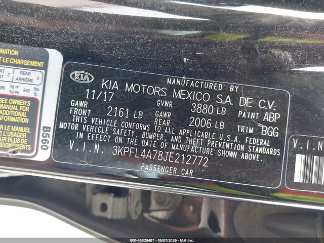 Kia Forte Lx
