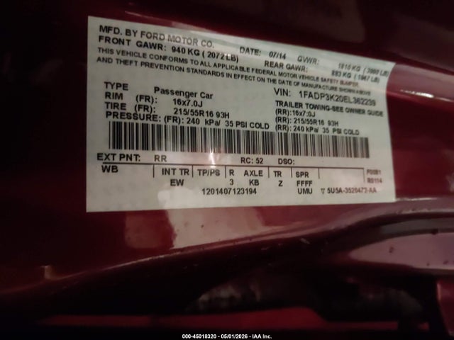 Ford Focus Se