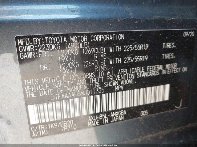 Toyota Venza Xle