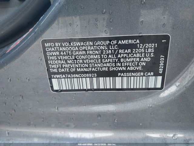 Volkswagen Passat 2.0t Se