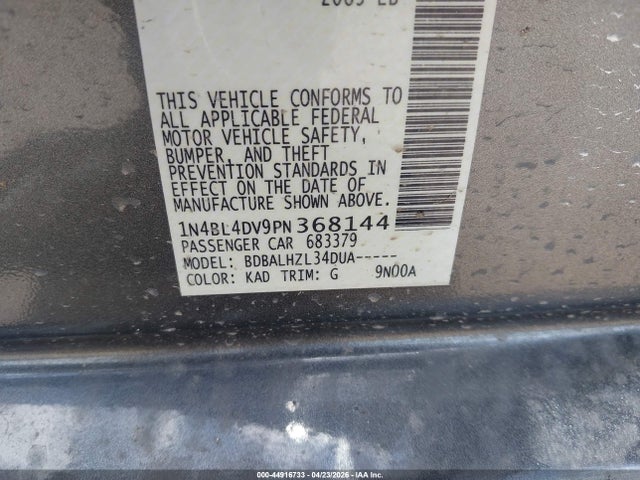 Nissan Altima Sv Fwd