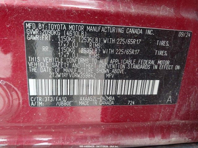 Toyota RAV4 Xle