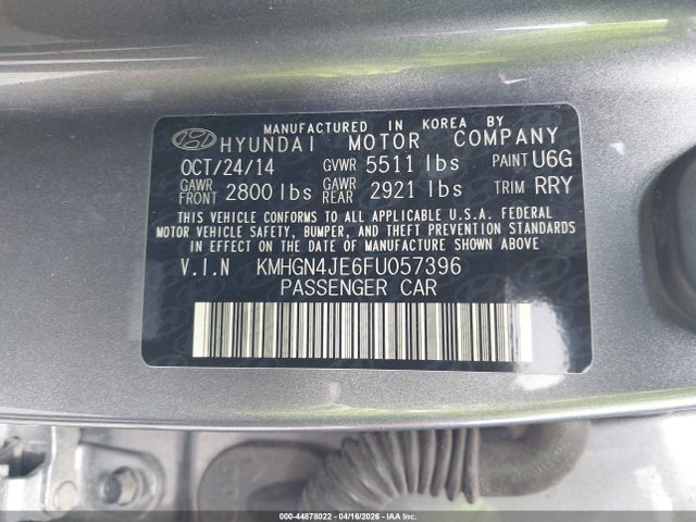 Hyundai Genesis 3.8