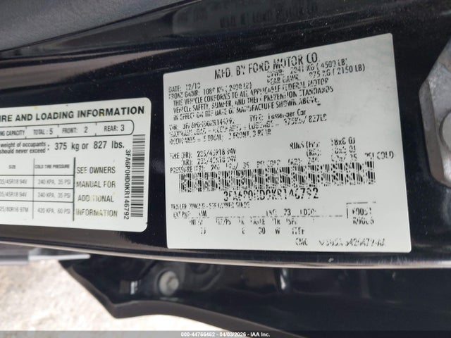 Ford Fusion Se