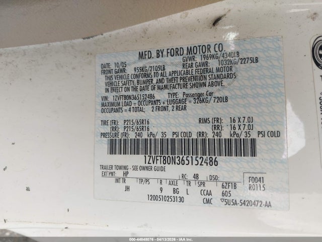 Ford Mustang V6