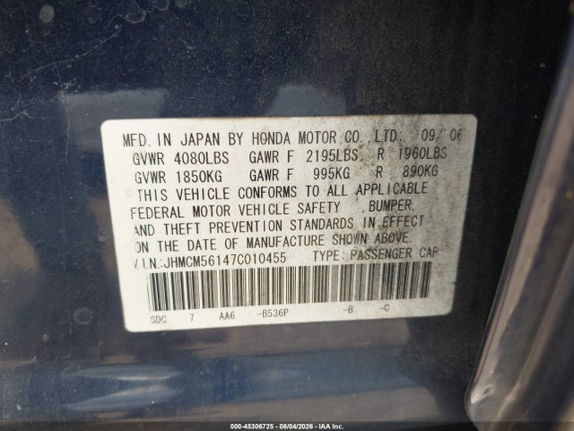 Honda Accord 2.4 Vp