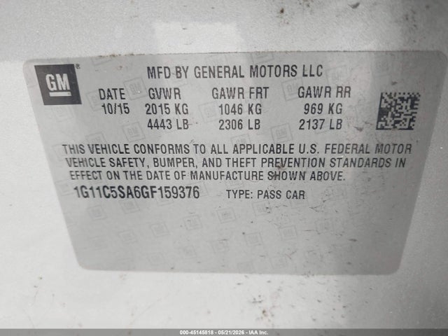 Chevrolet Malibu Lt