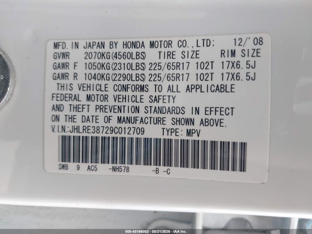 Honda CR-V Ex-l