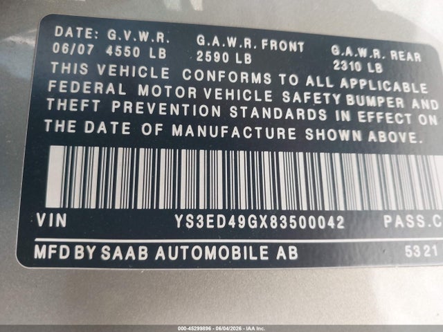 Saab 9-5 2.3t