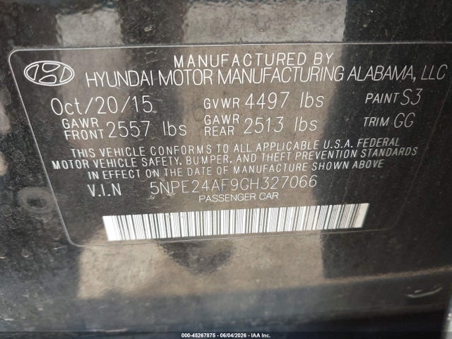 Hyundai SONATA Se