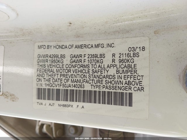 Honda Accord Ex-l