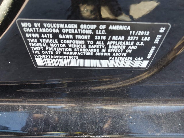 Volkswagen Passat 2.5l Se