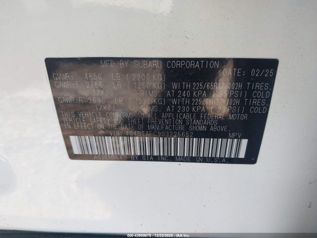 Subaru Outback Premium