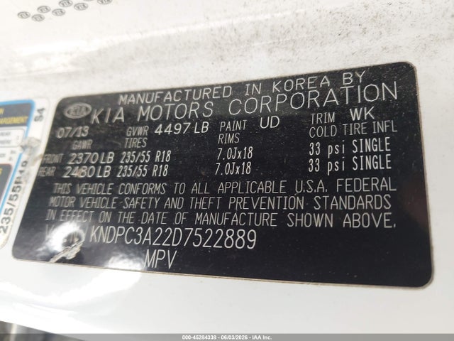 Kia Sportage Ex