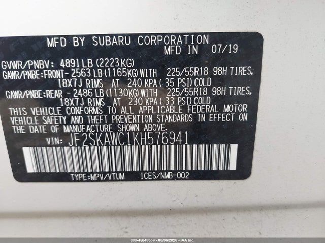 Subaru Forester Touring