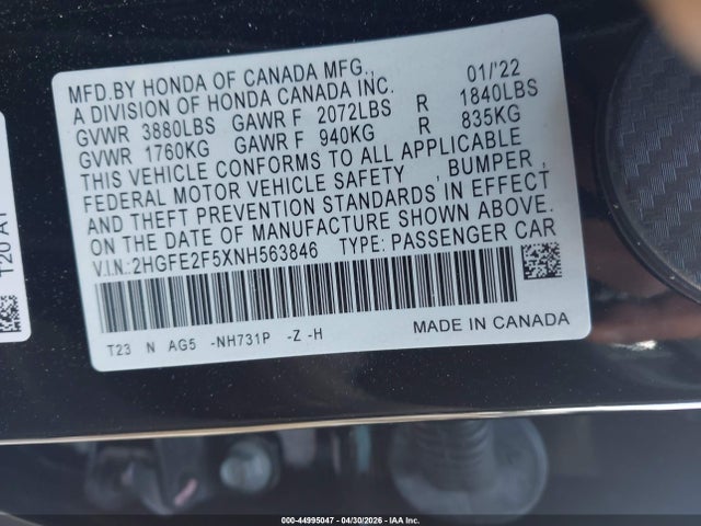 Honda Civic Sport