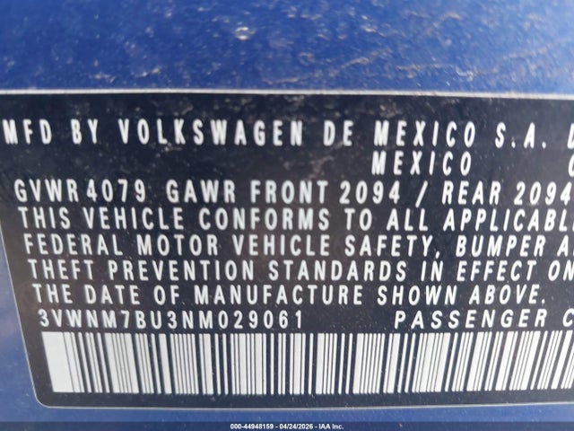 Volkswagen Jetta 1.5t S