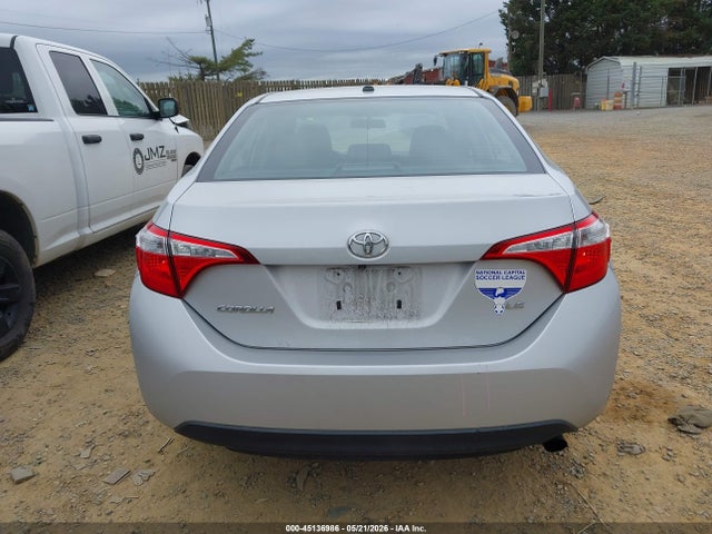 Toyota Corolla Le Premium