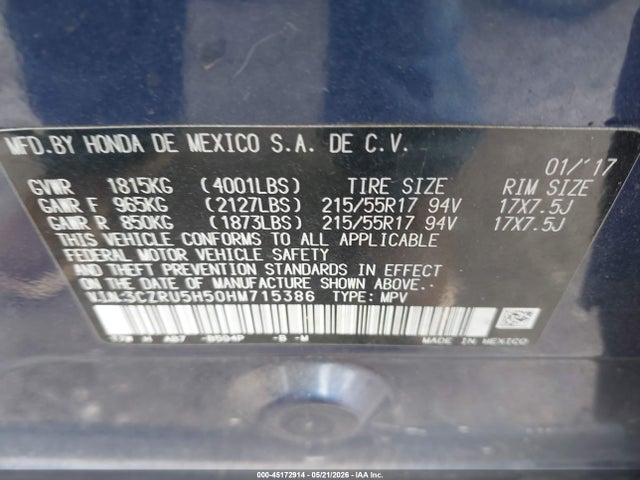 Honda HR-V Ex