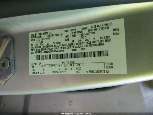 Ford Escape Sel