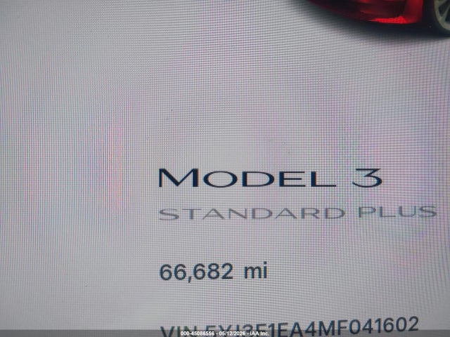 Tesla Model 3 Standard Range Plus Rear-wheel Drive