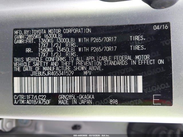 Toyota 4Runner Trail Premium