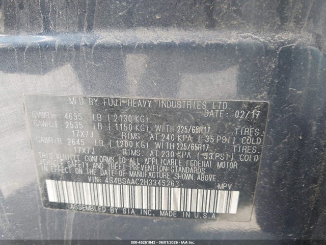 Subaru Outback 2.5i