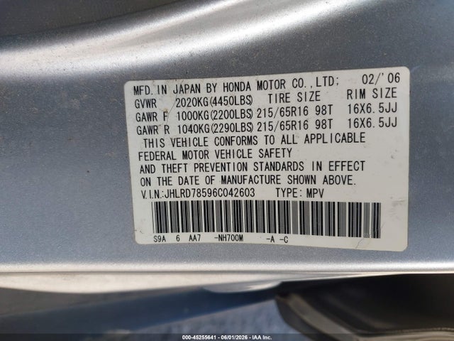 Honda CR-V Lx