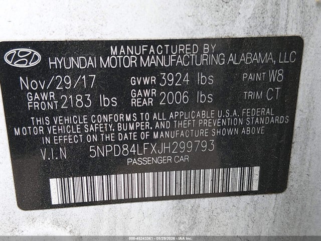 Hyundai ELANTRA Sel