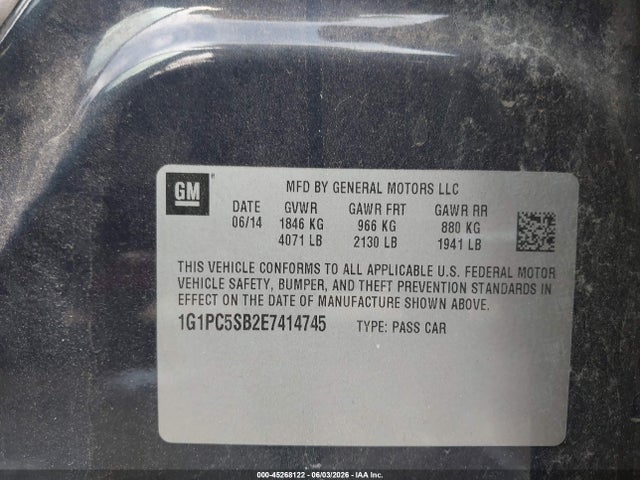 Chevrolet Cruze 1lt Auto