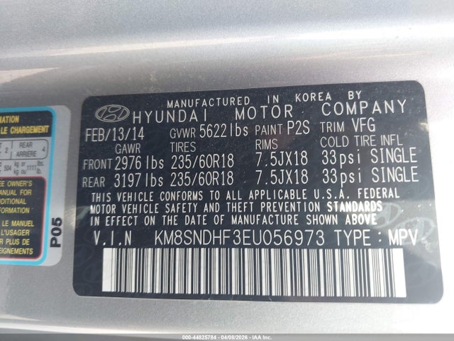 Hyundai SANTA FE Limited