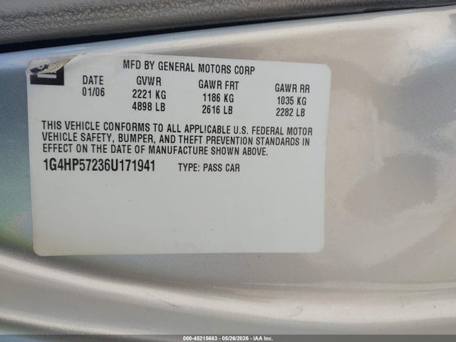 Buick Lucerne Cx